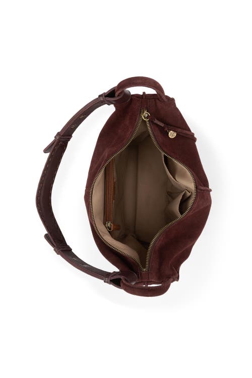 The Sak Los Feliz Hobo Leather Bag In Brown