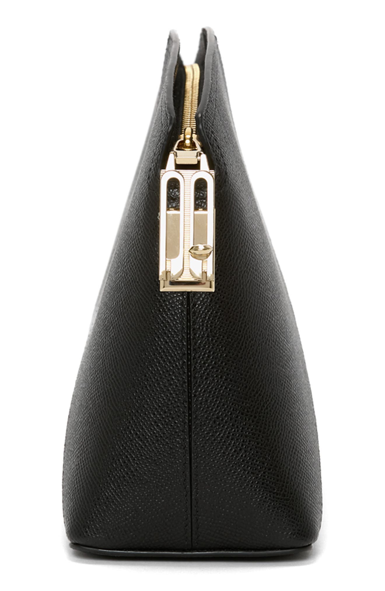Victoria Beckham The Victoria Leather Clutch, Alternate, color, 