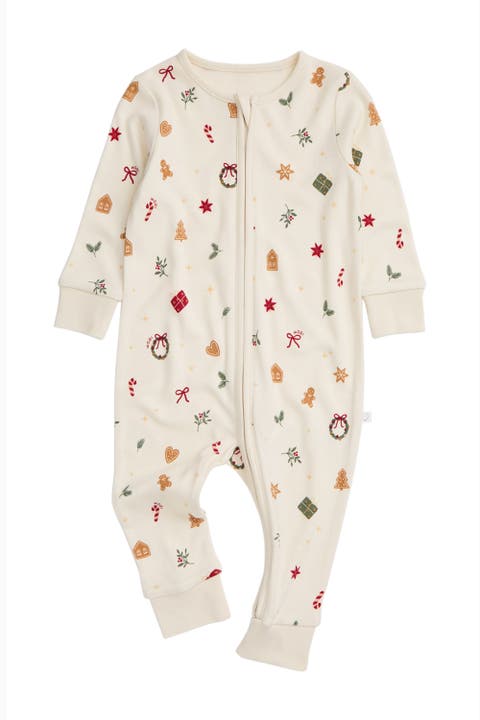 Christmas Two Way Zip-Up Romper (Baby)