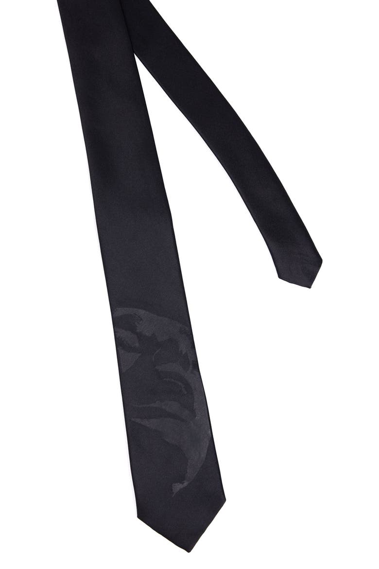 Miserable Tie, Alternate, color, BLACK