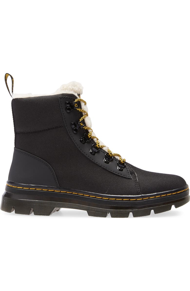Dr. Martens Faux Fur Lined Hiker Boot, Alternate, color,