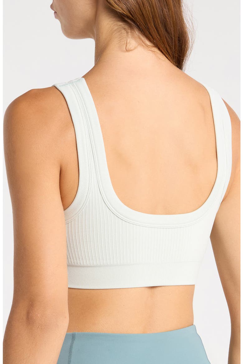 Seamless Square Neck Bra, Alternate, color, BLUE GREY