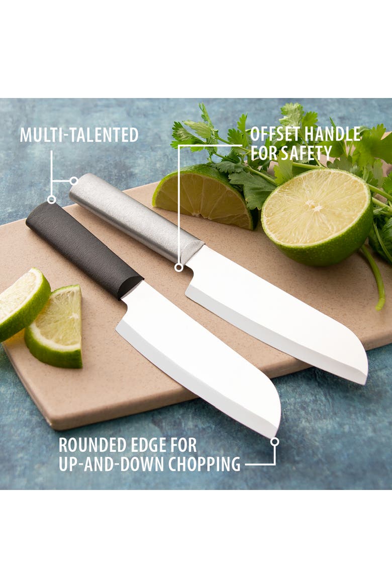 Cutlery 4.75-Inch Cook's Utility Knife Stainless Steel Straight Blade, Alternate, color, Silver