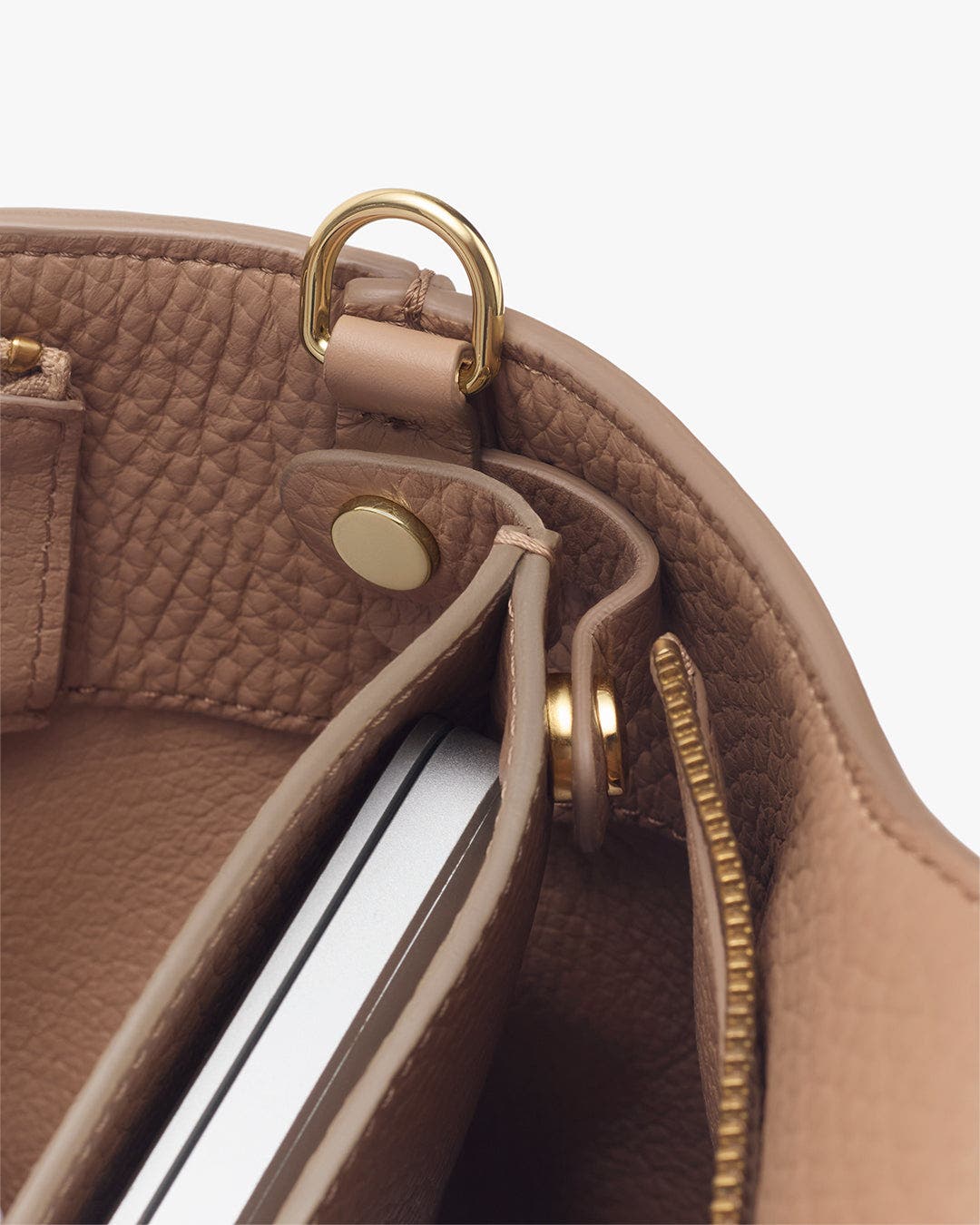 Cuyana System Zipper Tote 13-inch, Alternate, color, Cappuccino