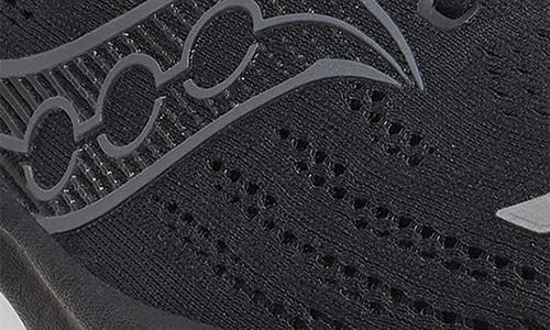 Saucony Hurricane 25 Running Shoe In Black