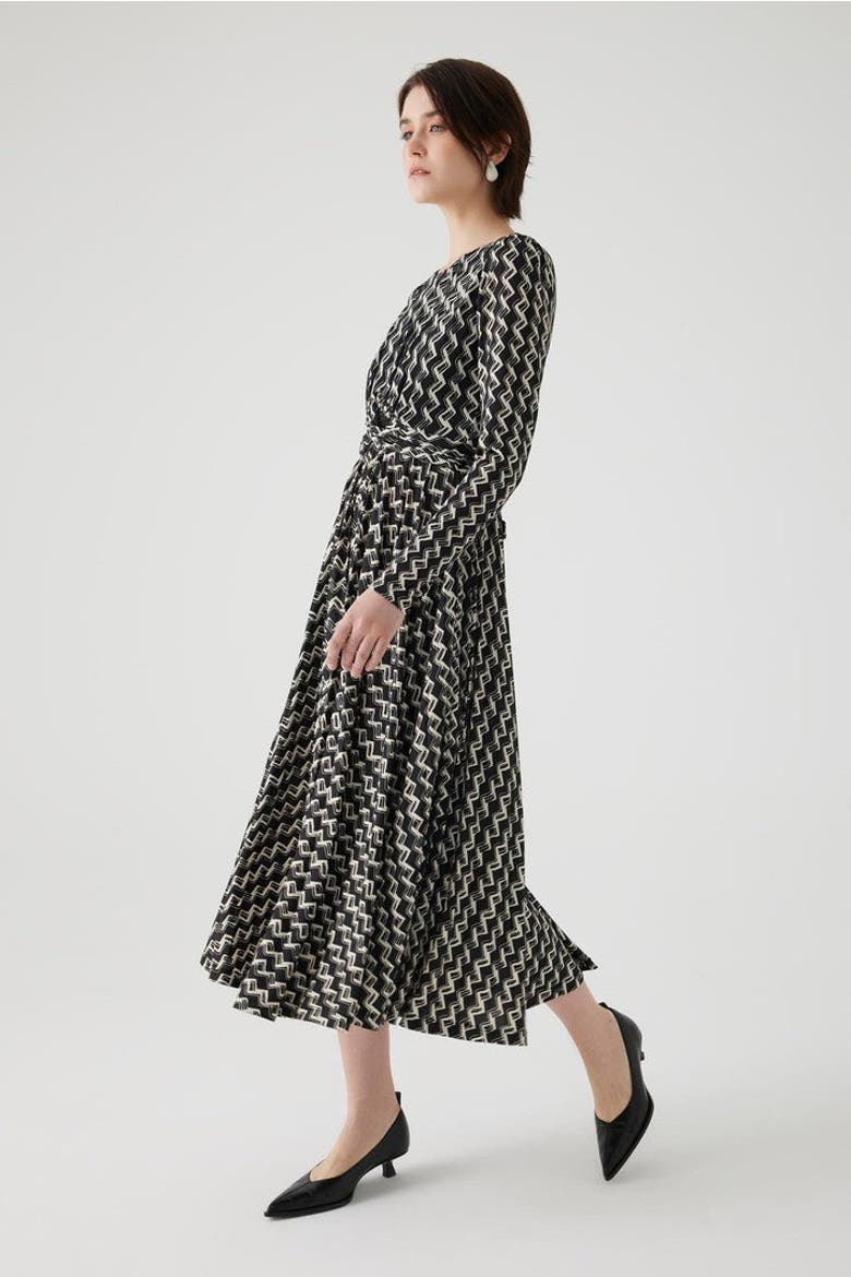 Ayanne Knit Midi Dress, Alternate, color, Ecru