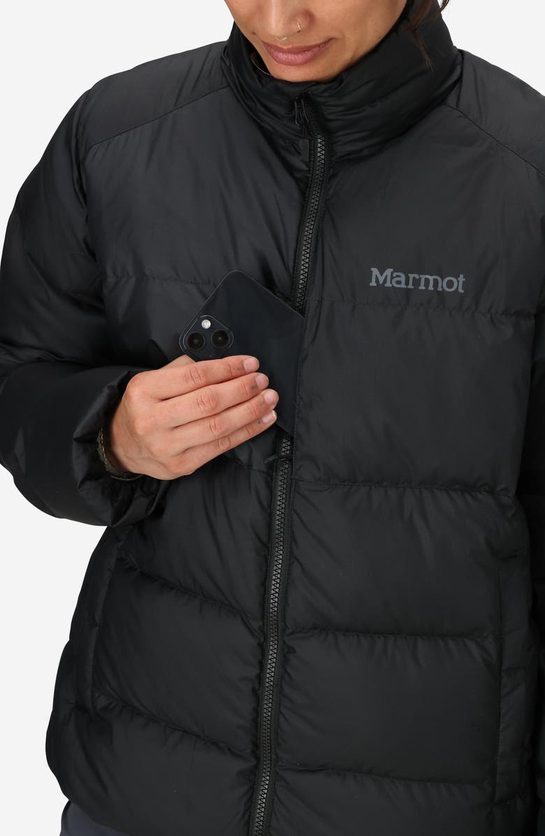 Marmot Guides 700 Fill Power Down Water Repellent Jacket, Alternate, color, Black