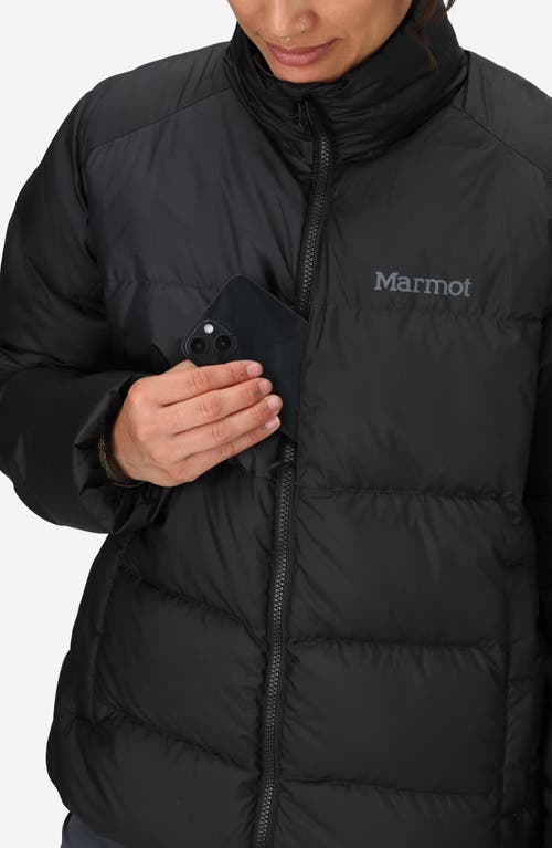 Marmot Guides 700 Fill Power Down Water Repellent Jacket In Black