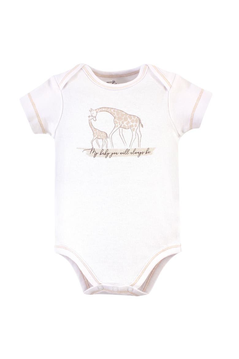 Organic Cotton Bodysuits (baby), Alternate, color, Little Giraffe