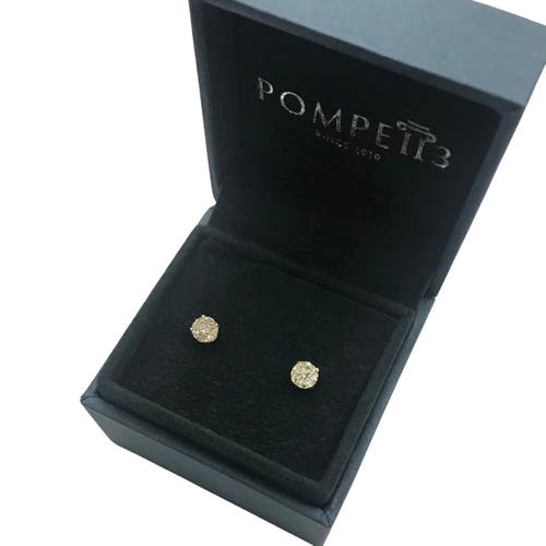 Bliss Diamond 1 Ct. T.w. Natural Diamond Studs 14k Or Gold In Yellow Gold