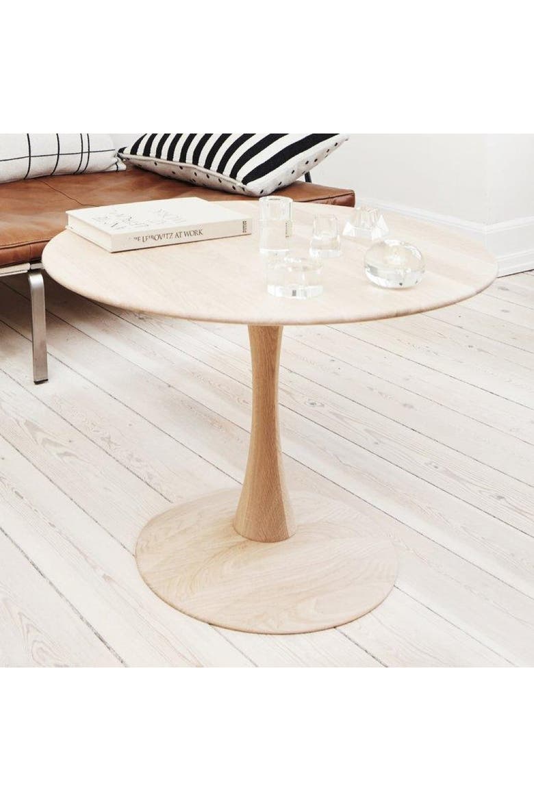 Nordic Glass Candleholder - Low Facet, Alternate, color, Clear