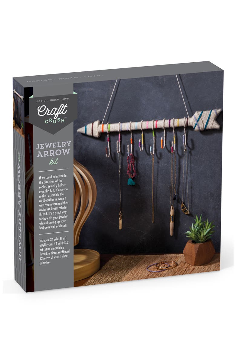 Arrow Jewelry Holder Kit, Main, color, PURPLE