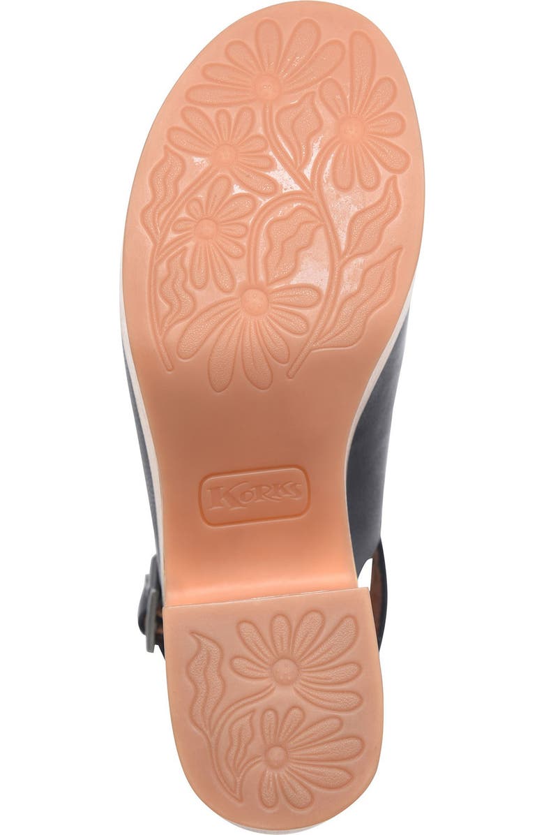 KORKS Soho Slingback Clog, Alternate, color, Black