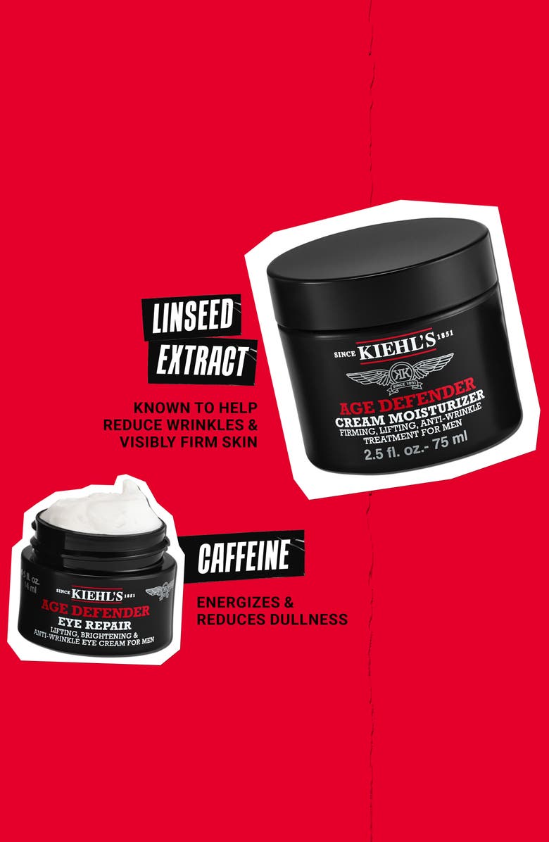 Kiehl's Since 1851 Men's Age Defenders 2-Piece Skin Care Gift Set, Alternate, color, 