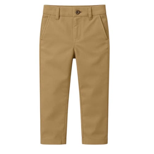 Benben Kids Back To School Khaki Chinos Slight Stretch In Brown