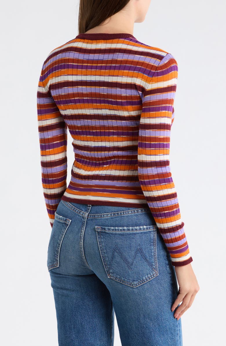 M Missoni Slim Stripe Sweater, Alternate, color,