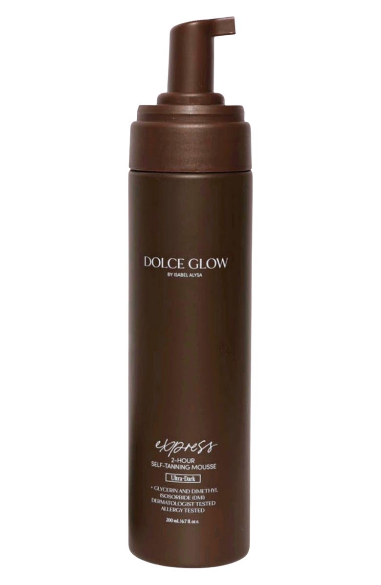 Dolce Glow by Isabel Alysa Express Mousse 2-Hour Self-Tanning Mousse Ultra Dark, Alternate, color, 