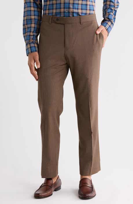 Classic Fit Water Repellent Wool Blend Trousers
