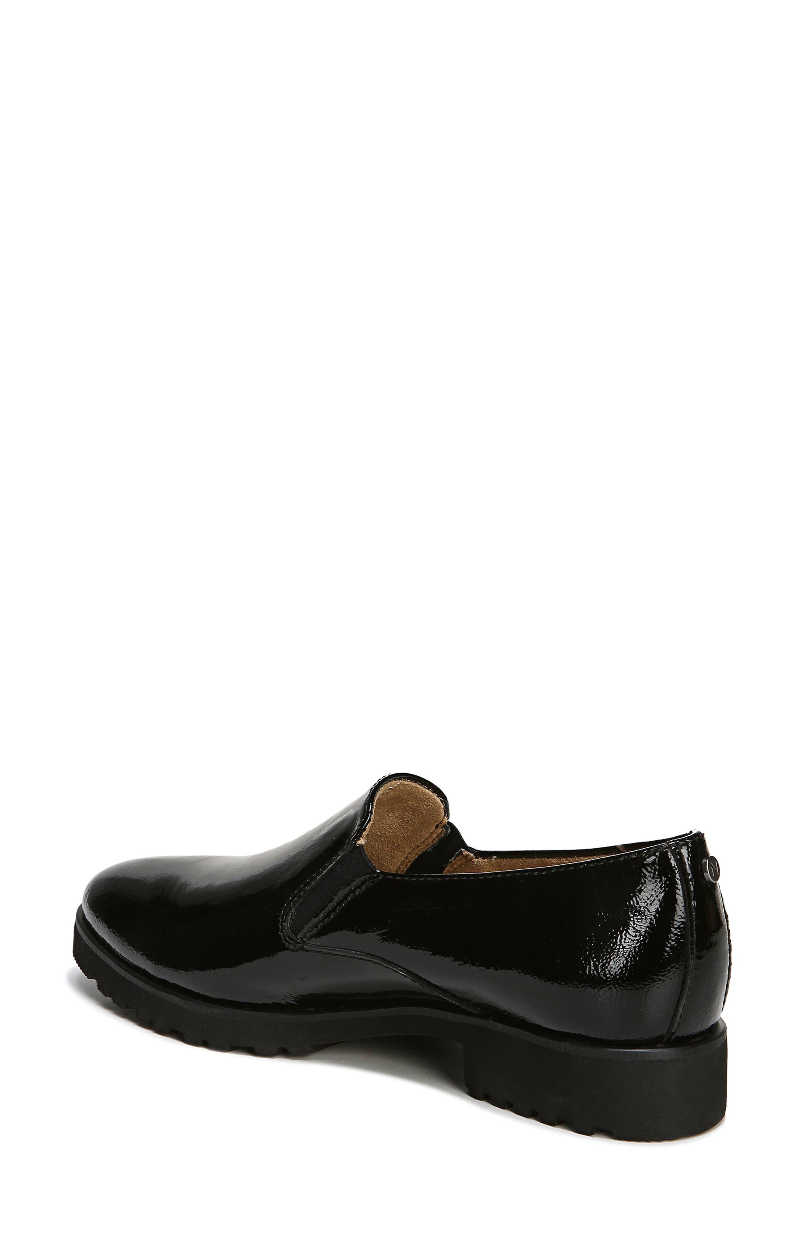 Geraldine Loafer, Alternate, color, BLACK PATENT LEATHER