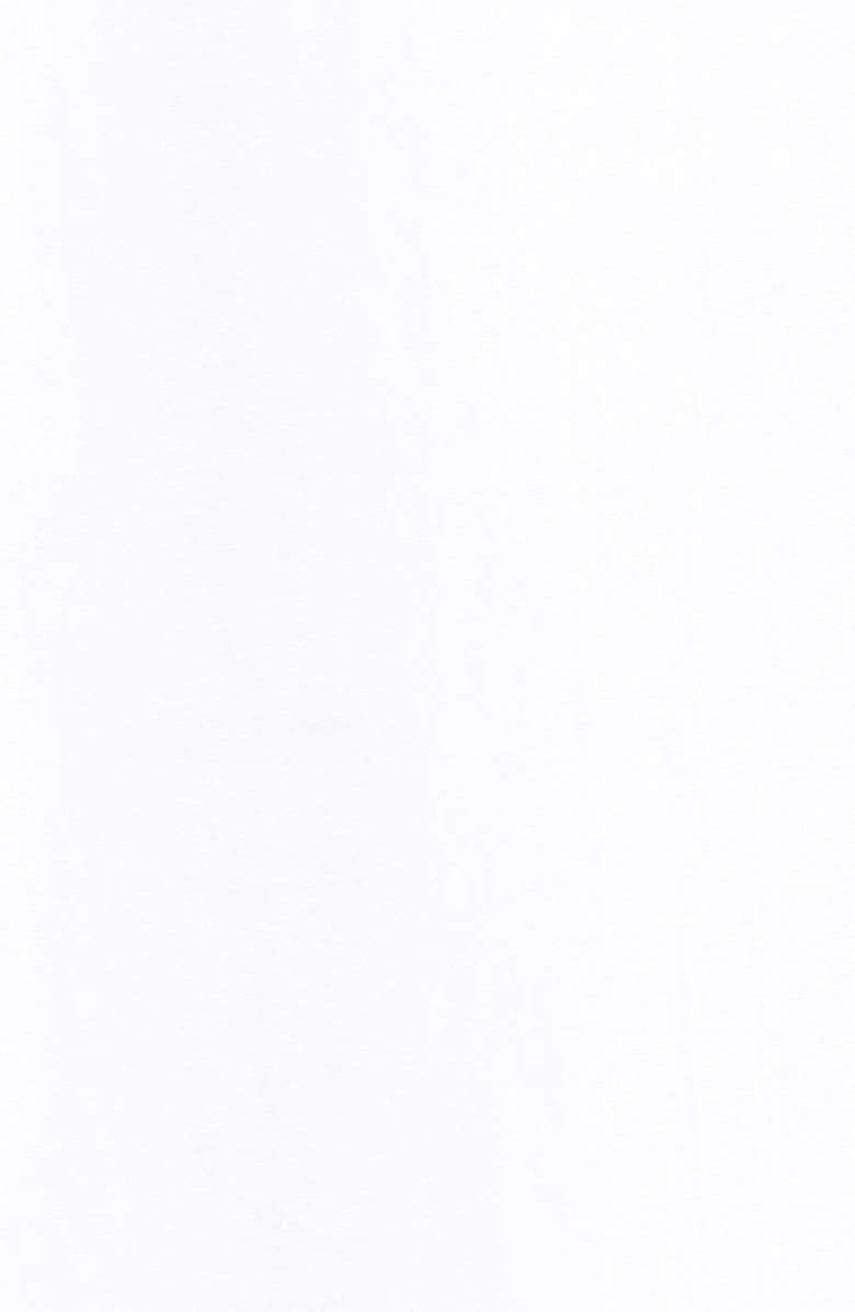 Halogen<sup>®</sup> Poplin Back Crewneck Sweater, Alternate, color,