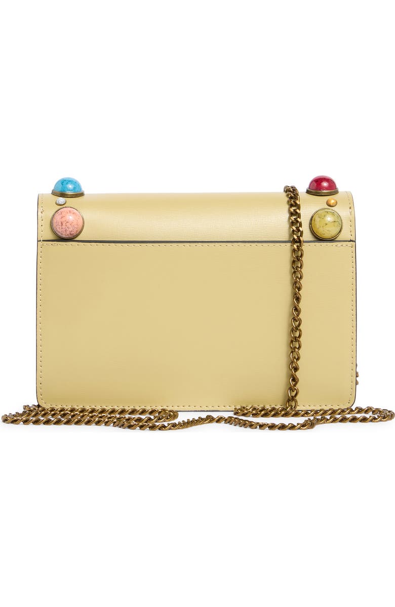 Kurt Geiger London Extra Mini Shoreditch Studded Crossbody Bag, Alternate, color, Beige Comb