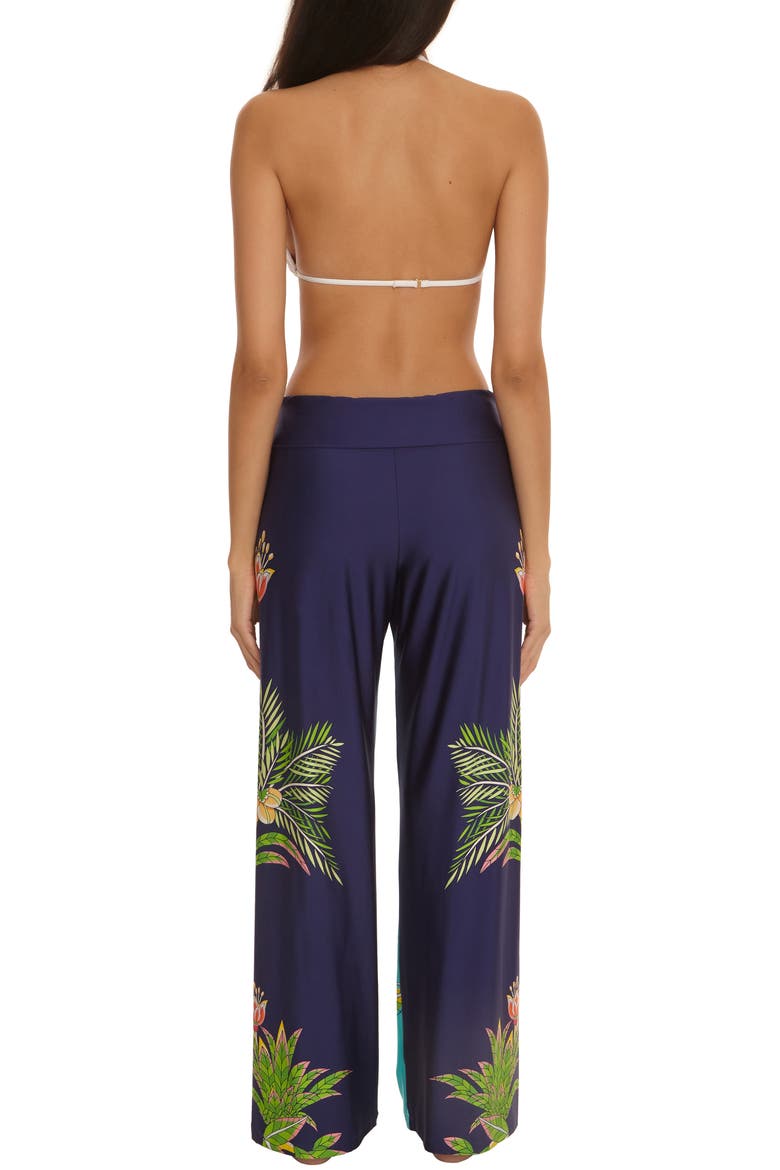 Flamingo Cover-Up Pants, Alternate, color, MULTI