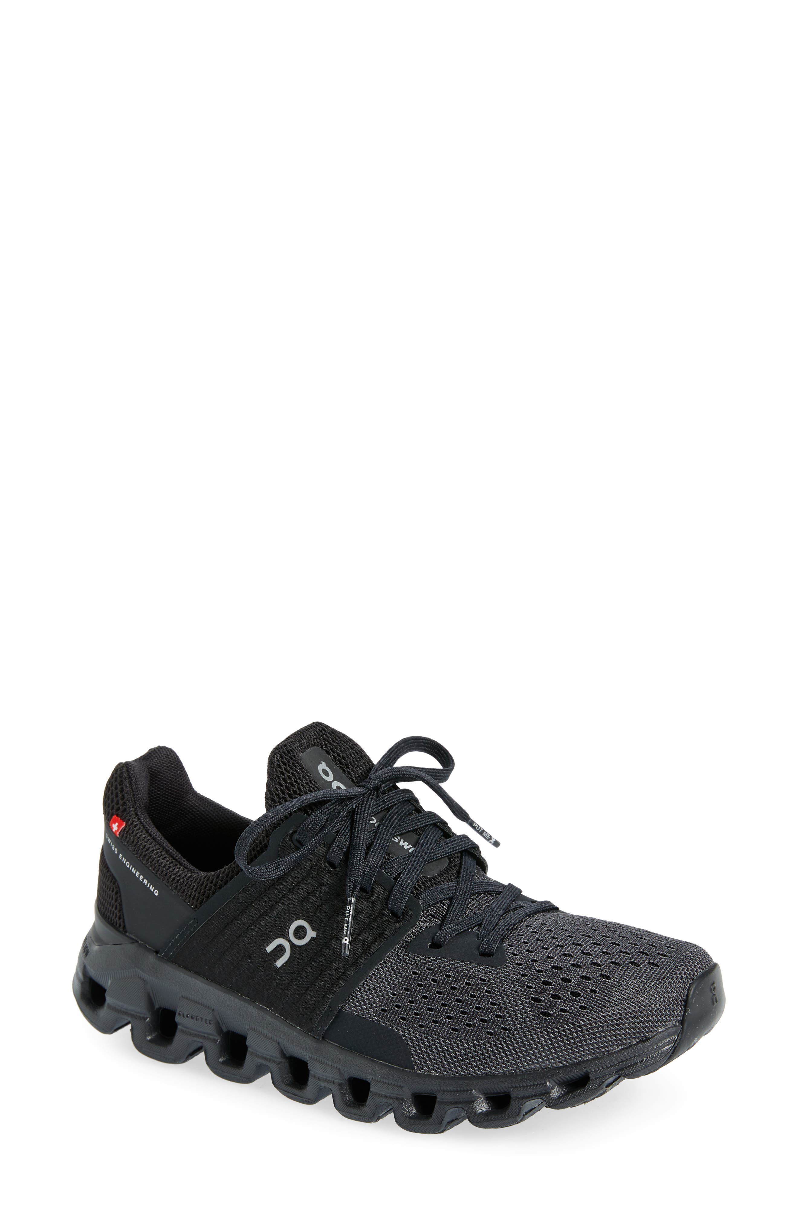 Cloudswift Running Shoe, Main, color, ALL BLACK