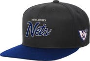 Mitchell & Ness Youth Mitchell & Ness Black New Jersey Nets Team Script Snapback Hat