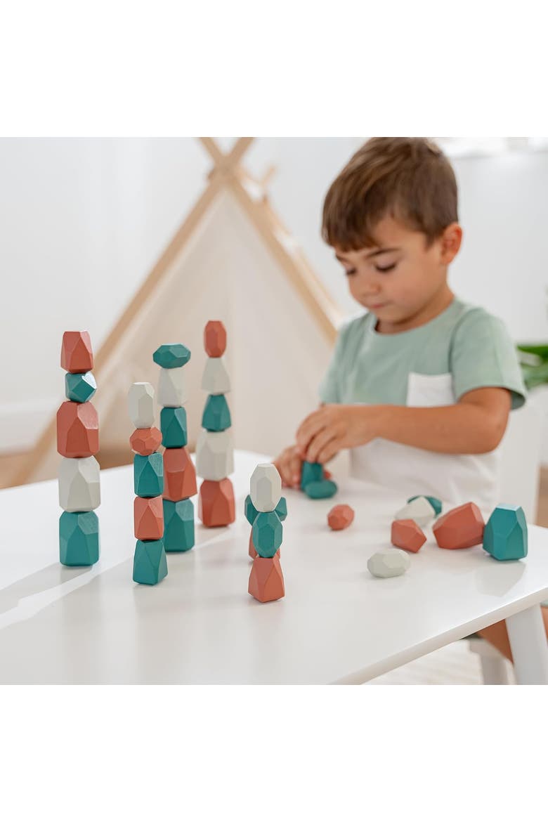 Stacking Blocks for Toddlers, Alternate, color, Dino Pack