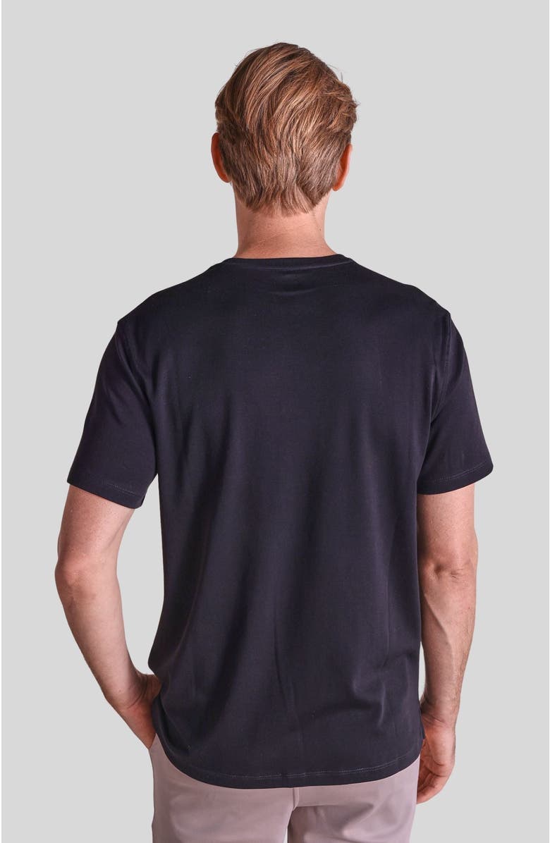 Rye 51 The Luxe Supima Tee, Alternate, color, Black