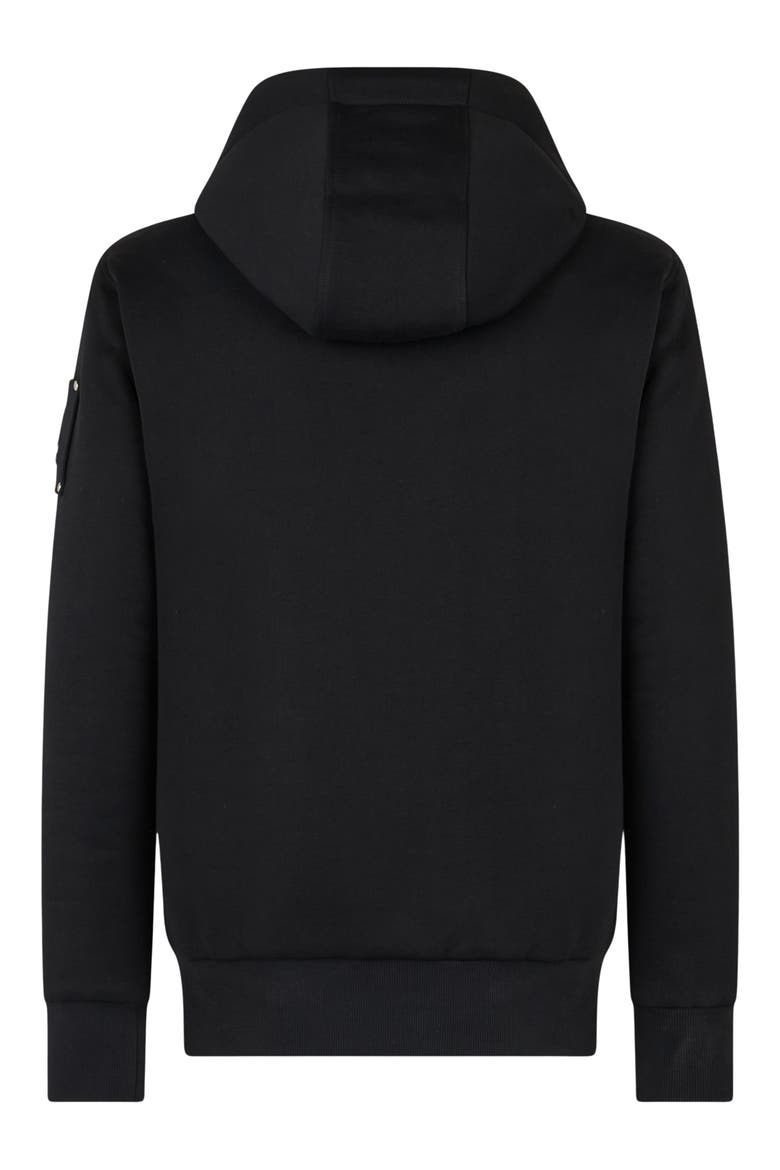 Classic Bunny Fleece Jacket with Removable Faux Fur Lining, Alternate, color, BLACK