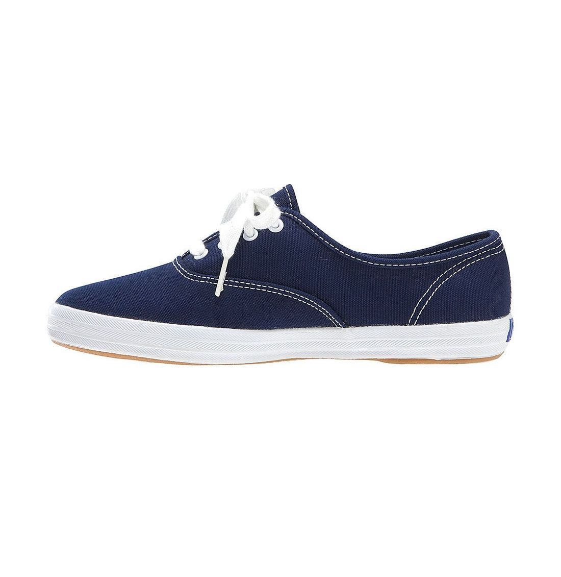 'Champion' Canvas Sneaker, Alternate, color, NAVY CANVAS