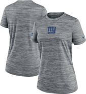 Nike Women's Nike Gray New York Giants Sideline Velocity Dri-FIT T-Shirt