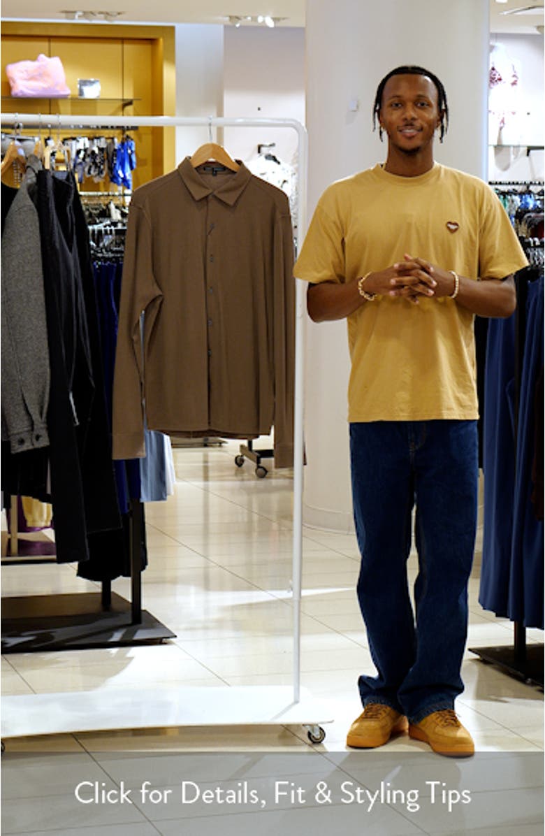 Milo Knit Button-Up Shirt, sales video thumbnail