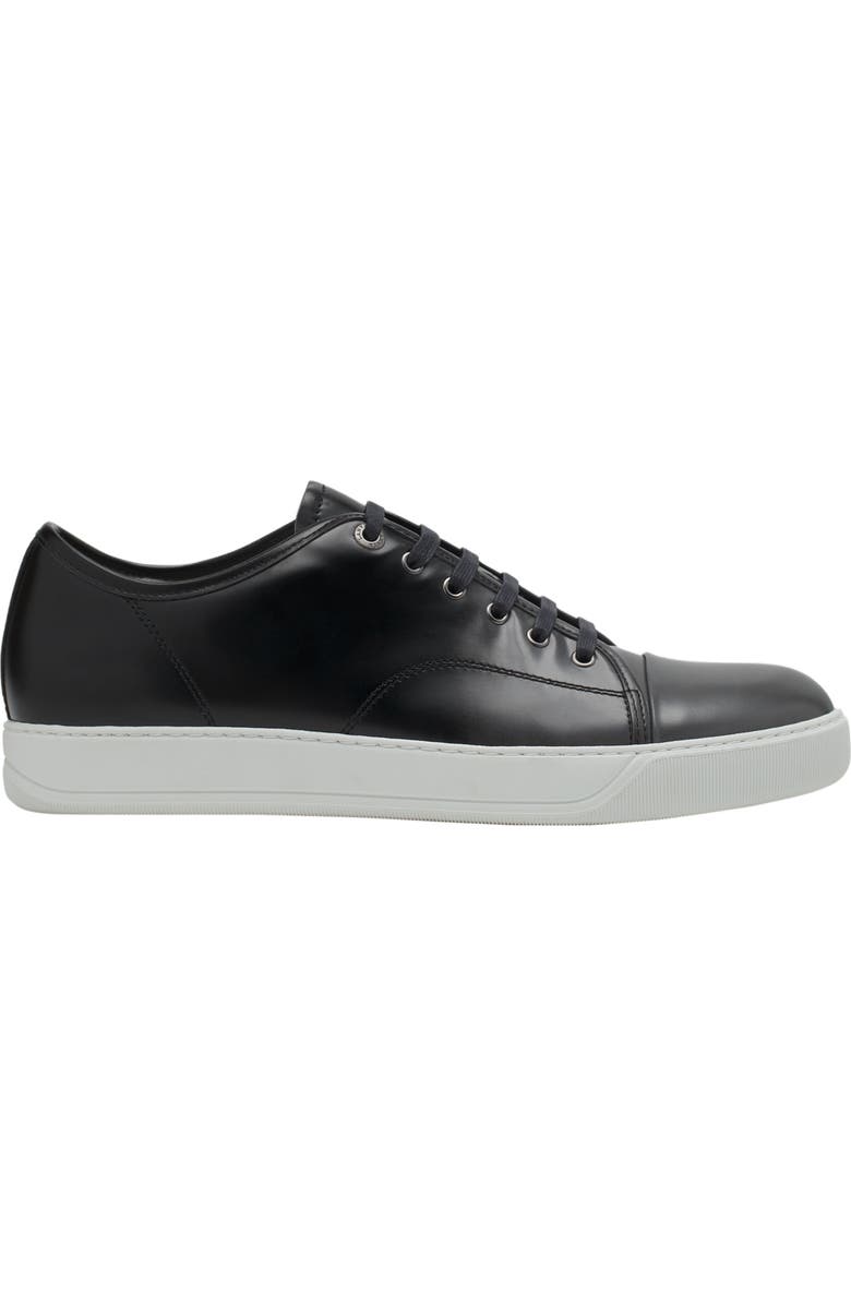 Lanvin DBB1 Gradation Leather Sneakers, Main, color, Dark Grey/Grey