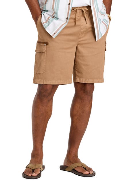 Big & Tall Athletic Fit Drawstring Cargo Shorts