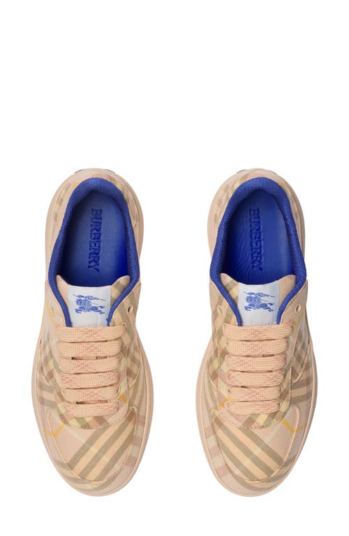 Burberry Light Terrace Sneakers Checkered Pattern