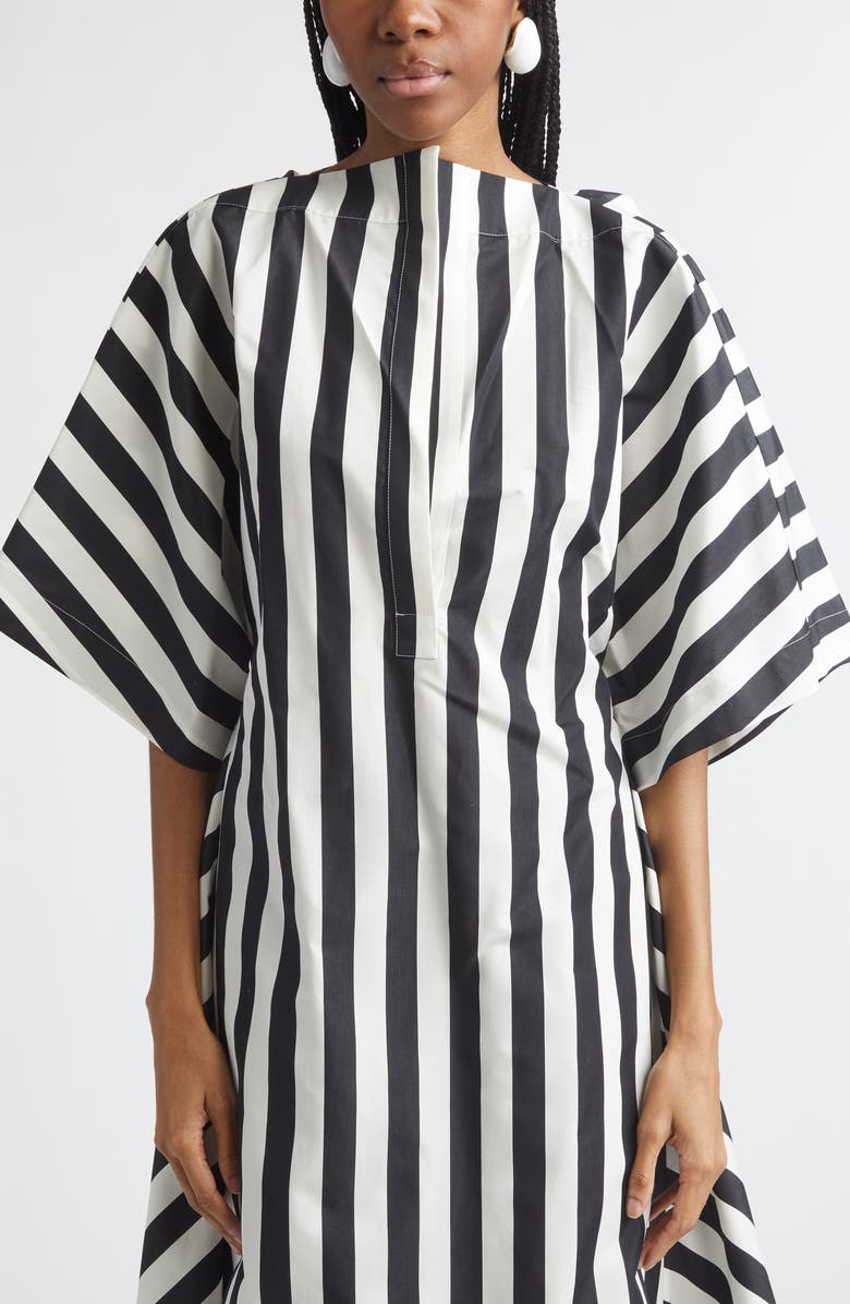 Jacquemus Les Boucles Raisin Oval Earrings, Alternate, color, Gold / White 277