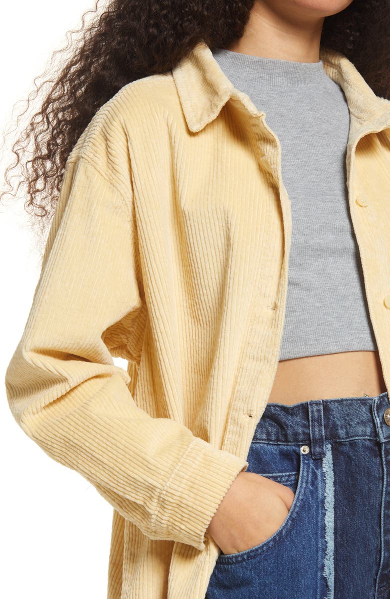 BP. Corduroy Shirt Jacket, Alternate, color,