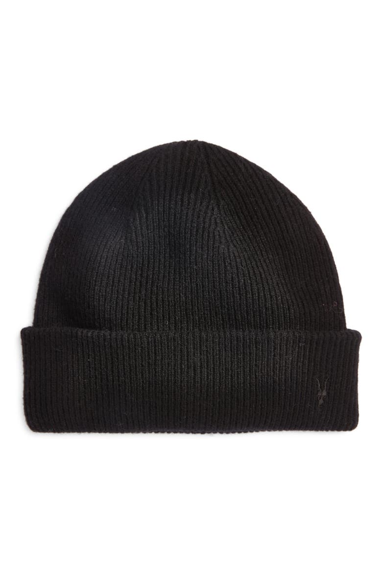 Ramskull Wool Beanie, Main, color, BLACK