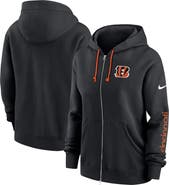 Nike Women's Nike Black Cincinnati Bengals Phoenix Hoodie Full-Zip Sweatshirt