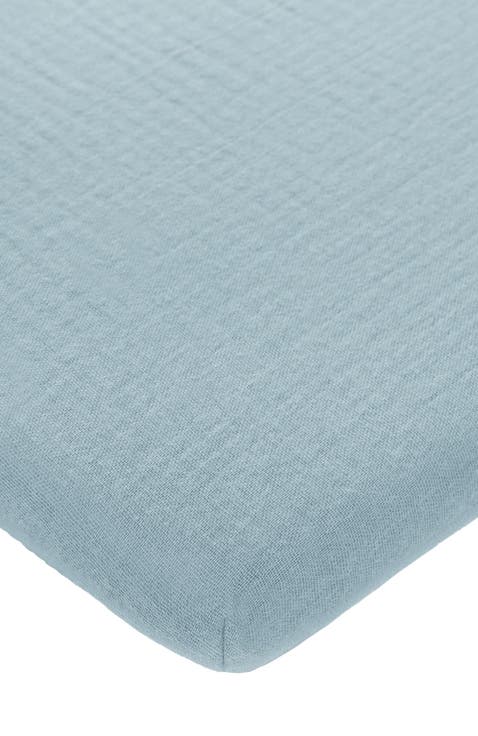 Muslin Fitted Bassinet Crib Sheet