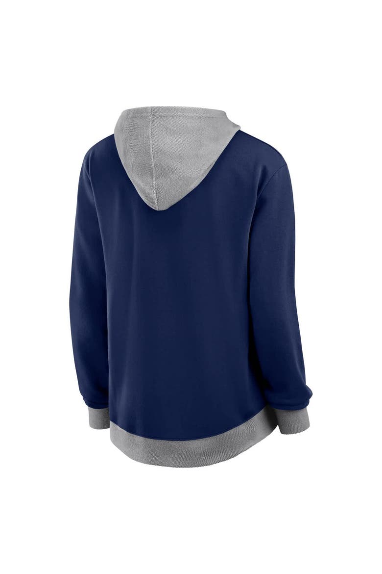 Women's Fanatics  Navy Houston Astros Hit It French Terry Full-Zip Hoodie, Alternate, color, Navy