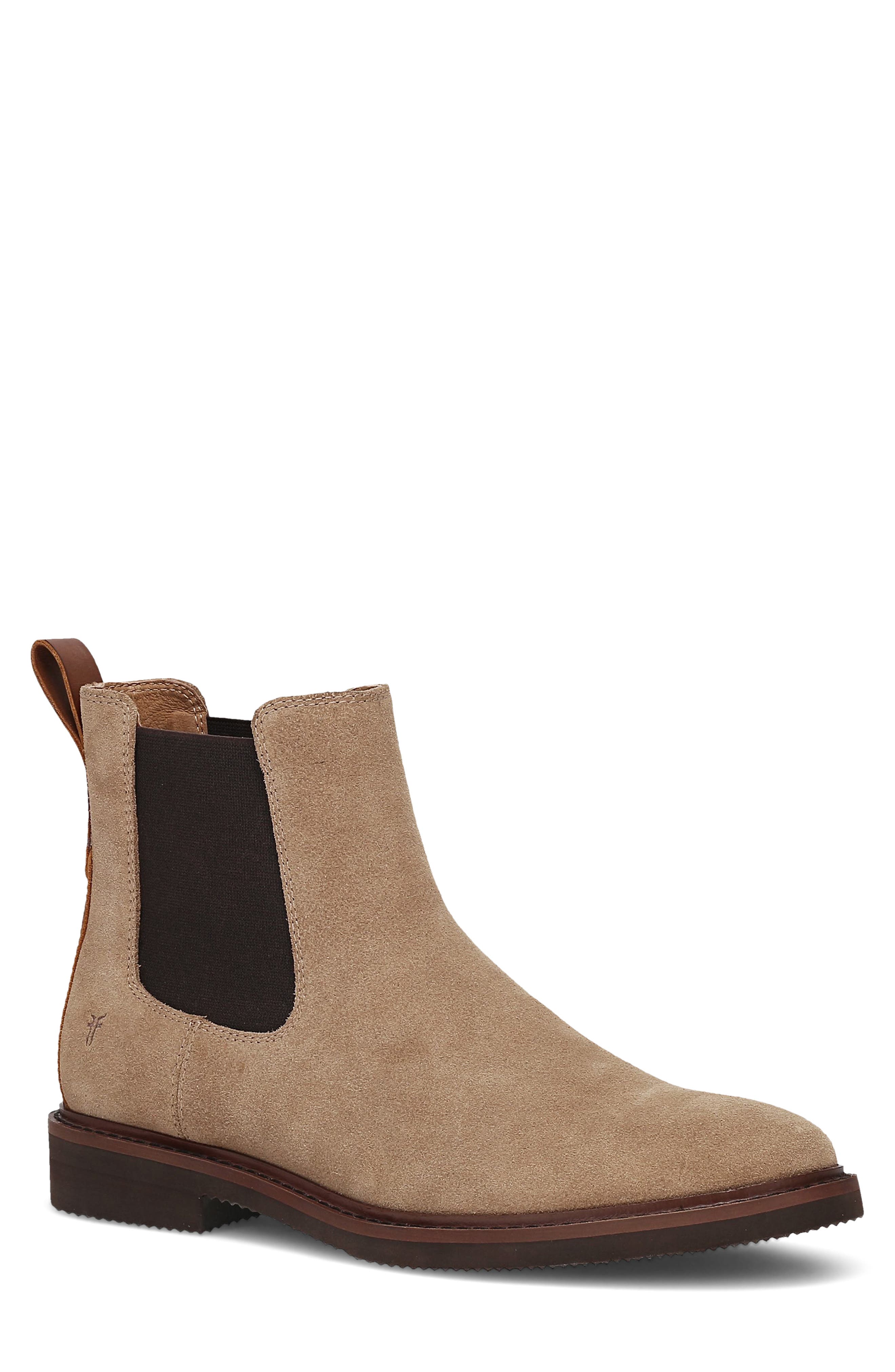 Lowell Chelsea Boot, Main, color, MUSHROOM