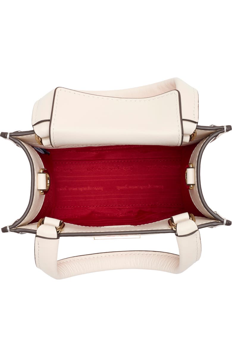 Kate Spade New York manhattan pixel hearts mini tote, Alternate, color, Cream