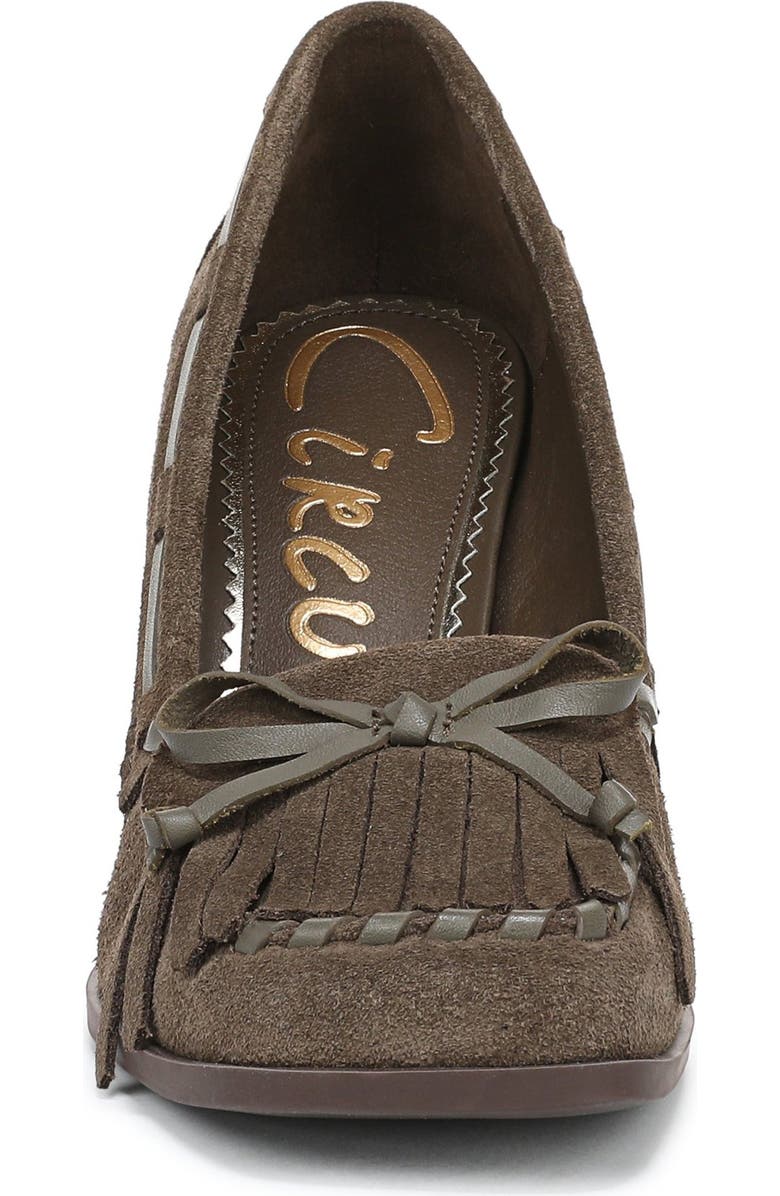 Circus NY by Sam Edelman Ainsley Square Toe Pump, Alternate, color, Olive Wood