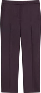 Theory Sleek Flannel Treeca Pull-On Pants
