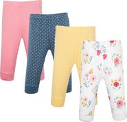 Hudson Baby Pack of 4 Collection of Versatile Pants Bottoms