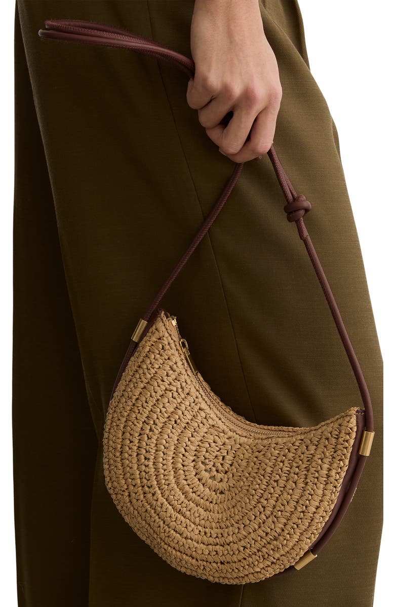 Reiss Harriet Woven Shoulder Bag, Alternate, color,