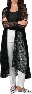 SAACHI Medallion Lace Duster